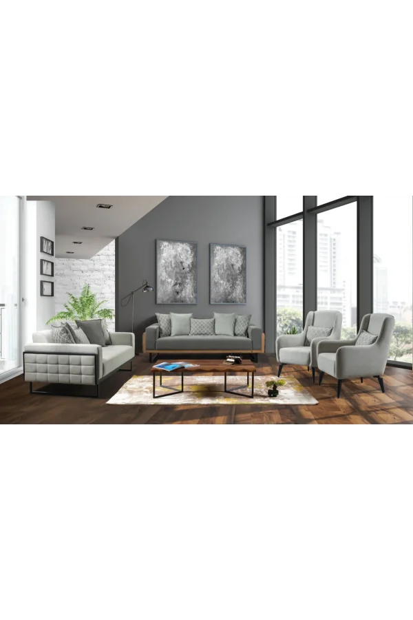 NİVEMESHOME ROYAL مجموعة أثاث قاعدة