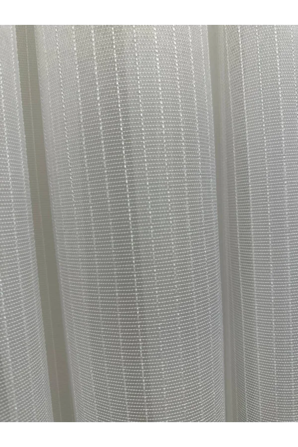 NİVEMESHOME SEDA 1811 1/2,5 TELA DE TUL DE LÍNEAS ESTRIADAS