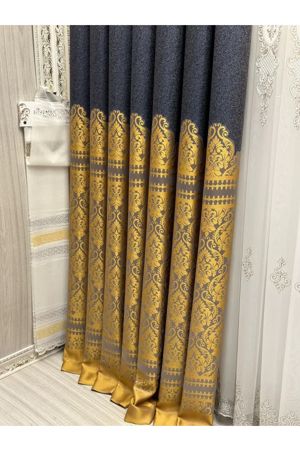 NİVEMESHOME SİDE ANTRASÍT 5401 FT632057 1/3 TUPIDA CORTINA DE PANEL APM