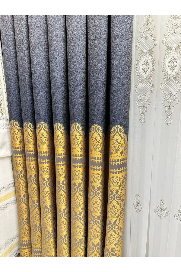 NİVEMESHOME SİDE ANTRASÍT 5401 FT632057 1/3 TUPIDA CORTINA DE PANEL APM