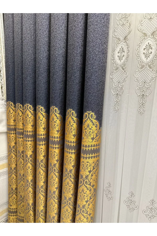 NİVEMESHOME SİDE ANTRASÍT 5401 FT632057 1/3 TUPIDA CORTINA DE PANEL APM