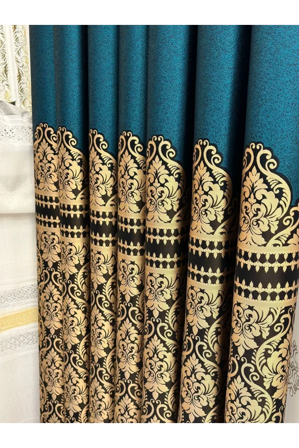 NİVEMESHOME SİDE SMERALDO VERDE V-901 FT632057 1/3 RUGGINE CIELO FON TENDA APM