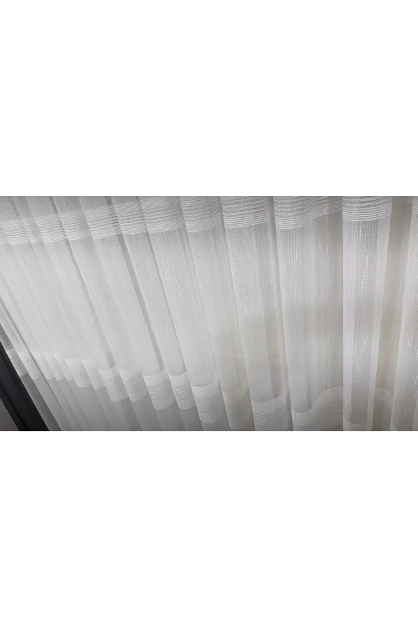 NIVEMESHOME SIMON D813475.801 TANO-310 1/2,5 SIK PİLELİ TÜL PERDE APM