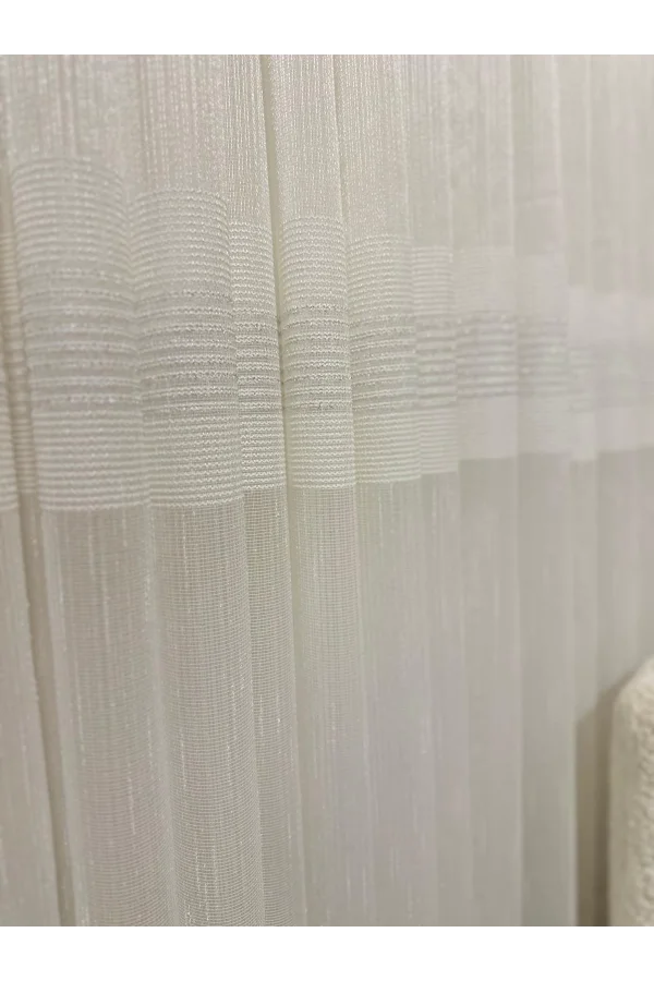 NIVEMESHOME SIMON D813475.801 TANO-310 1/3 TIGHT PLEATED TULLE CURTAIN APM