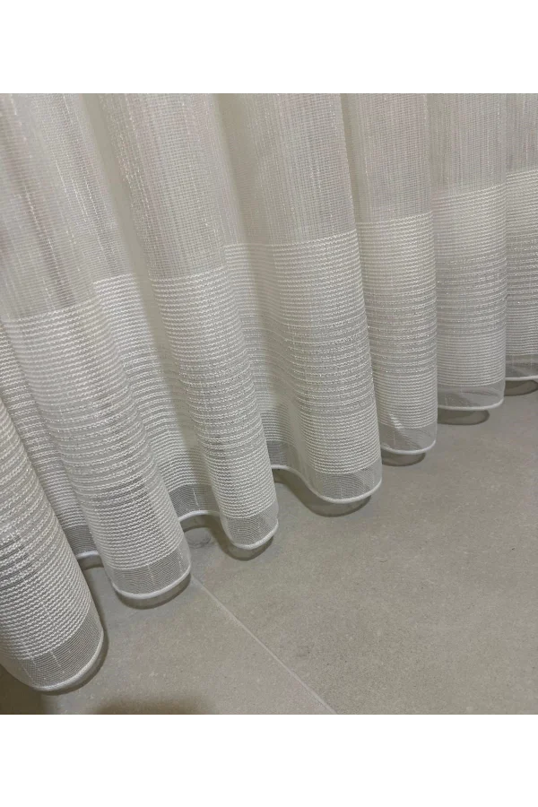 NIVEMESHOME SIMON D813475.801 TANO-310 1/3 TIGHT PLEATED TULLE CURTAIN APM