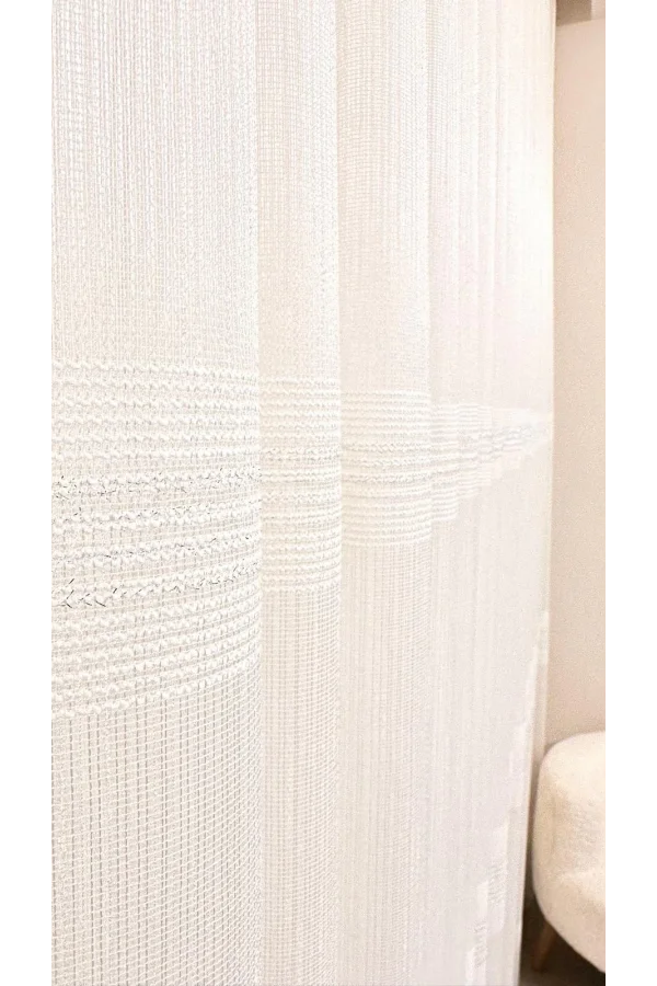 NIVEMESHOME SIMON D813475.801 TANO-310 1/3 TIGHT PLEATED TULLE CURTAIN APM