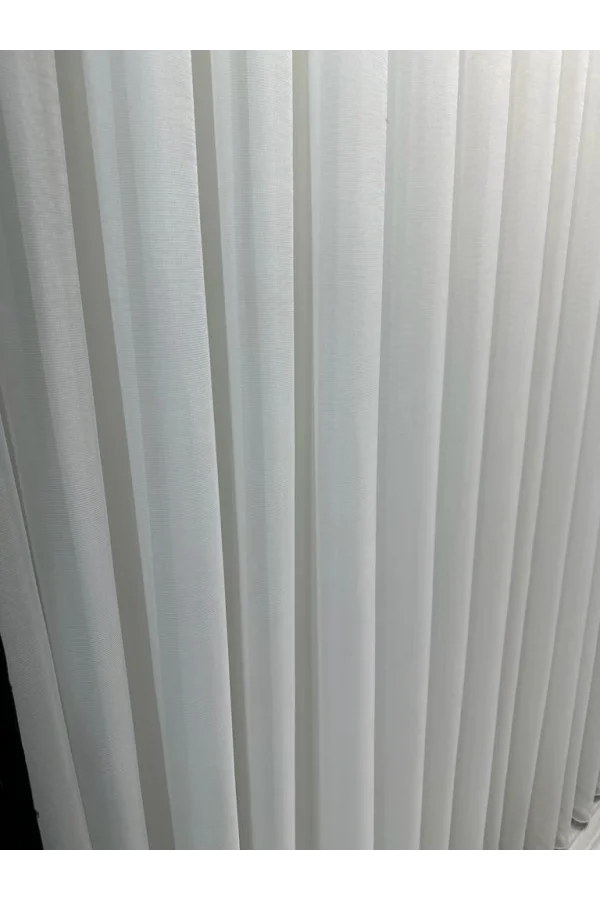 NİVEMESHOME TESLA BLANCO SUELO 1/3 SIK PILELI TÜL CORTINA APM