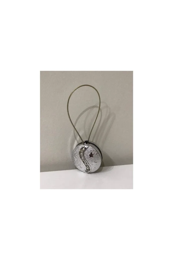 NİVEMESHOME TROPEZ GÜMÜŞ YUVARLAK PERDE TOKASI