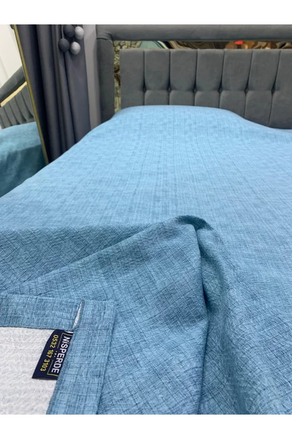 NİVEMESHOME TURQUOISE 160X230 SINGLE QUILT COVER