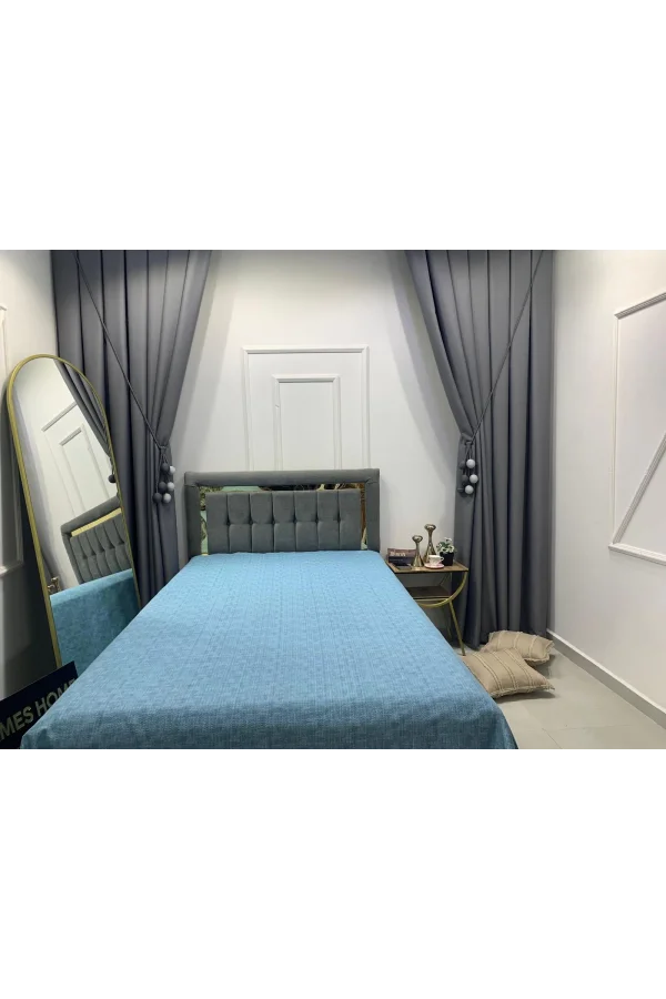 NİVEMESHOME TURQUOISE 200X230 INDIVIDUAL BLANKET COVER