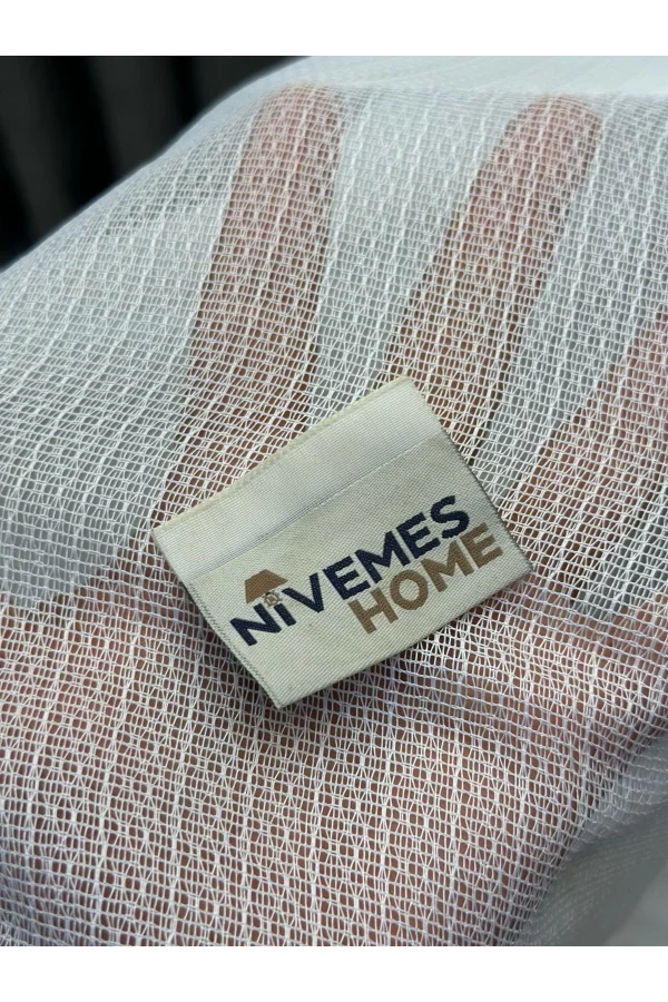 NİVEMESHOME SUMAY 1/2,5 SIK PİLELİ TÜL PERDE APM