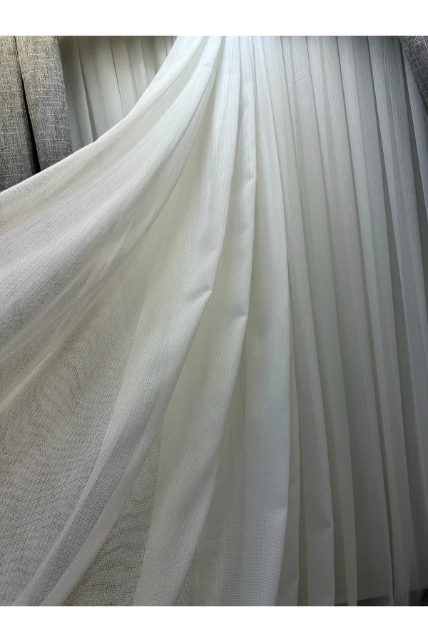 NİVEMESHOME SUMAY 1/2,5 SIK PİLELİ TÜL PERDE APM