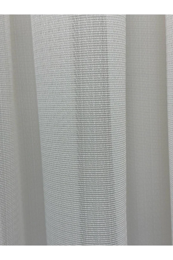 NİVEMESHOME SUMAY 1/3 SIK PİLELİ TÜL PERDE APM