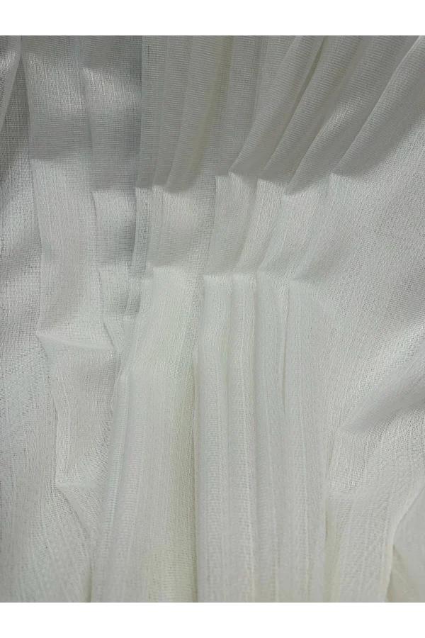 NİVEMESHOME SUMAY 1/3 SIK PİLELİ TÜL PERDE APM