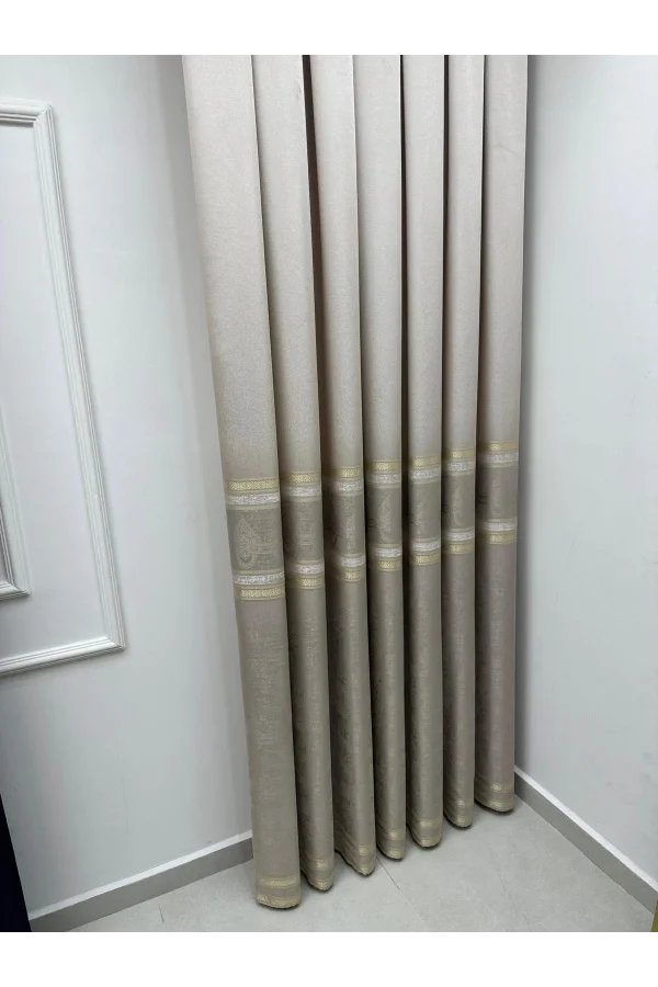 NİVEMESHOME ÜRGÜP V-5228 1/3 SIK PİLE FON PERDE APM