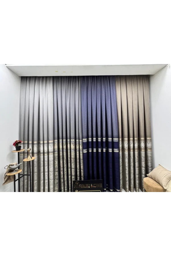 NİVEMESHOME ÜRGÜP V-5228  1/3 SIK PİLE FON PERDE APM