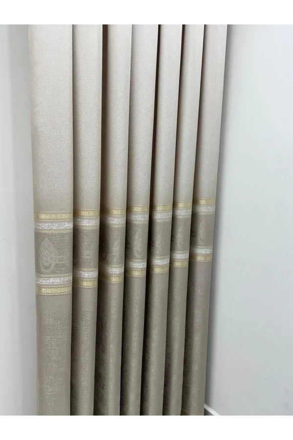 NİVEMESHOME ÜRGÜP V-5228  1/3 SIK PİLE FON PERDE APM