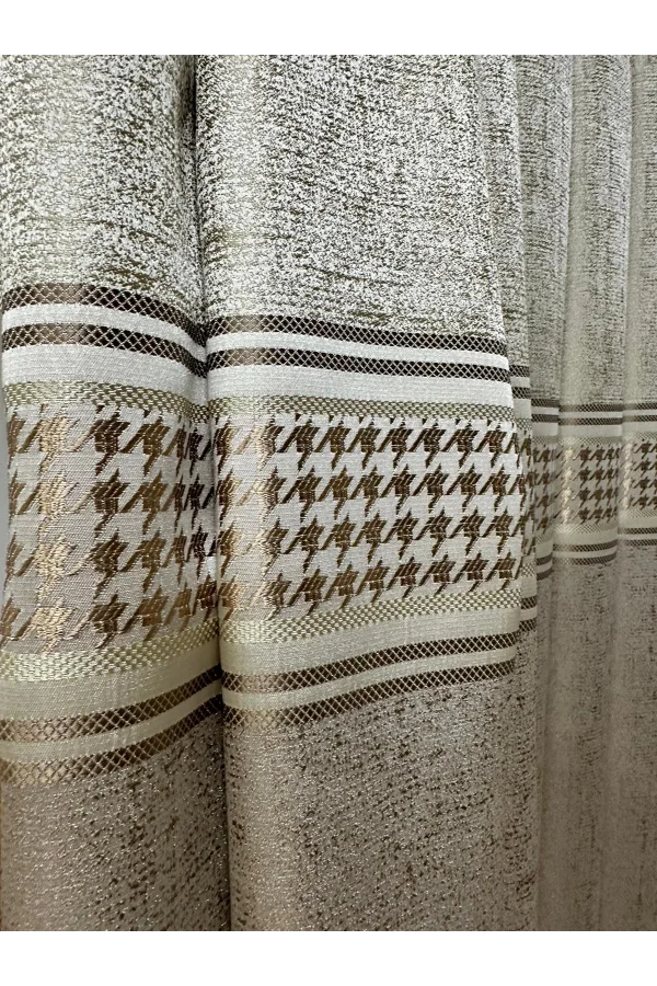 NİVEMESHOME VENÜS FJ631728 V-116 1/3 SIK PİLELİ FON PERDE APM