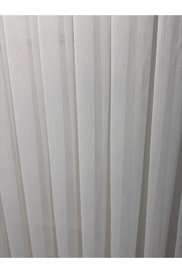 NİVEMESHOME VERA ÇELİK TÜL PERDE AĞIR GRAMAJLI ÜTÜ ISTEMEZ 1/3 SIK PİLE TÜL PERDE APM