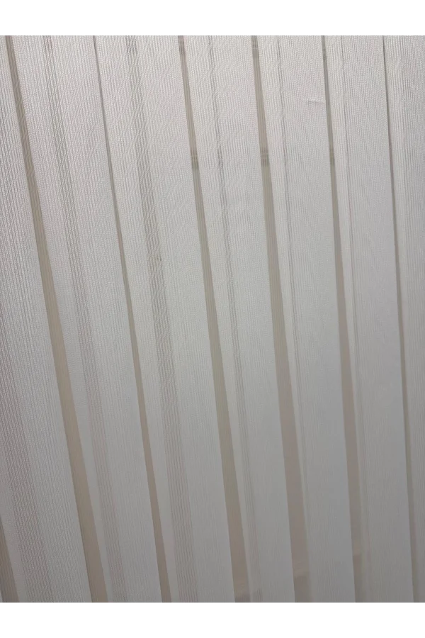 NİVEMESHOME VERA ÇELİK TÜL PERDE AĞIR GRAMAJLI ÜTÜ ISTEMEZ 1/3 SIK PİLE TÜL PERDE APM