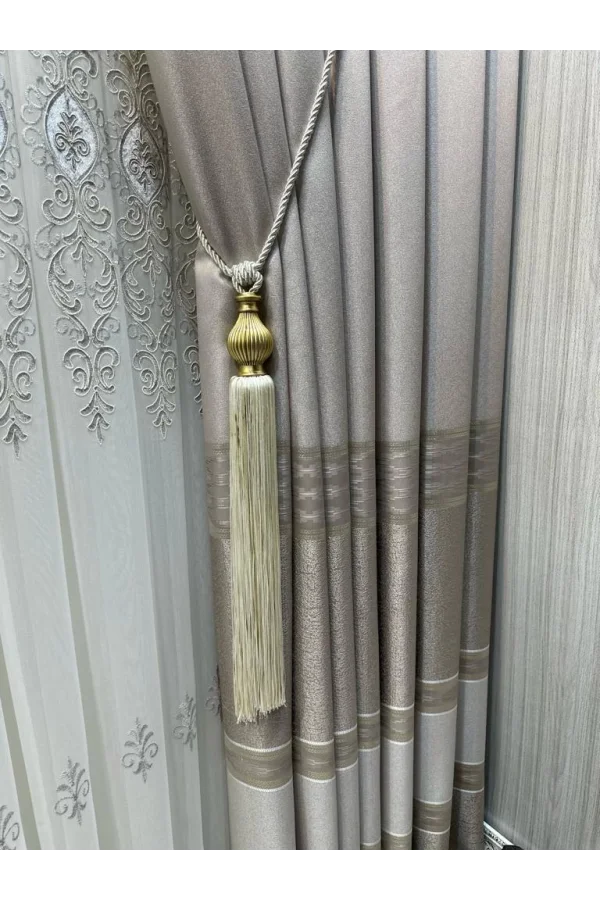 NİVEMESHOME VİZON SİMLİ SAÇAKLI TAVAN TOPLAMA BRAÇOL