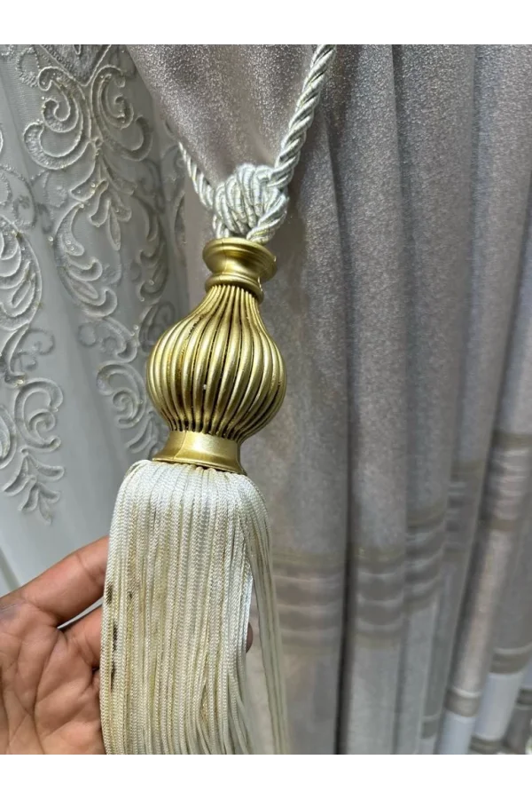 NİVEMESHOME VİZON SİMLİ SAÇAKLI TAVAN TOPLAMA BRAÇOL