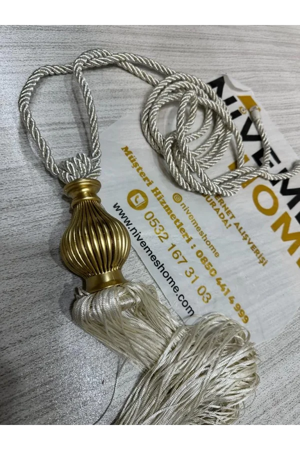 NİVEMESHOME VİZON SİMLİ SAÇAKLI TAVAN TOPLAMA BRAÇOL