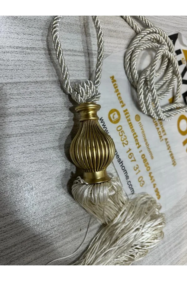 NİVEMESHOME VİZON SİMLİ SAÇAKLI TAVAN TOPLAMA BRAÇOL