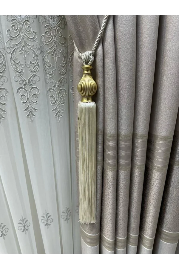 NİVEMESHOME VİZON SİMLİ SAÇAKLI TAVAN TOPLAMA BRAÇOL