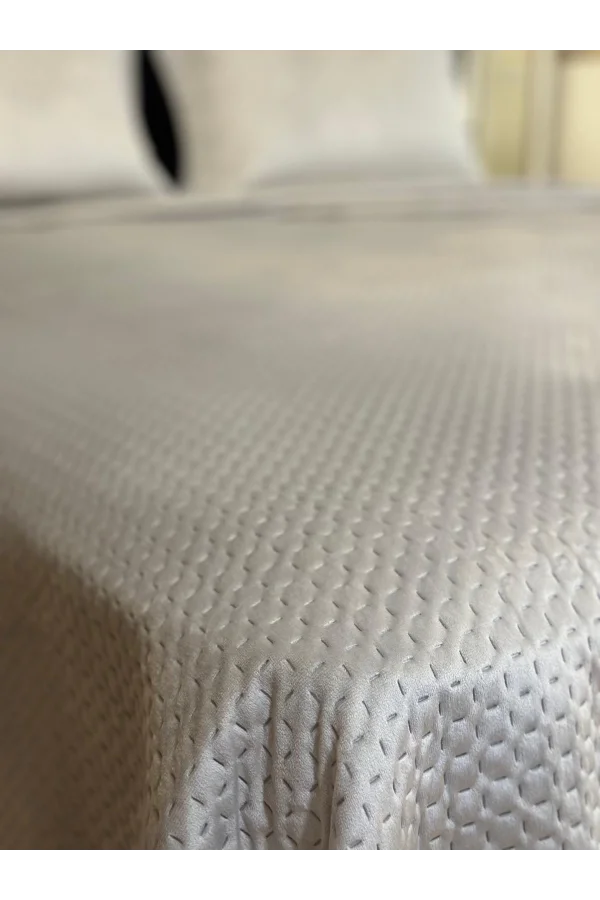 NİVEMESHOME BETTBEZUG SET DOPPELBETT 240X260 GRAU TOSKANA