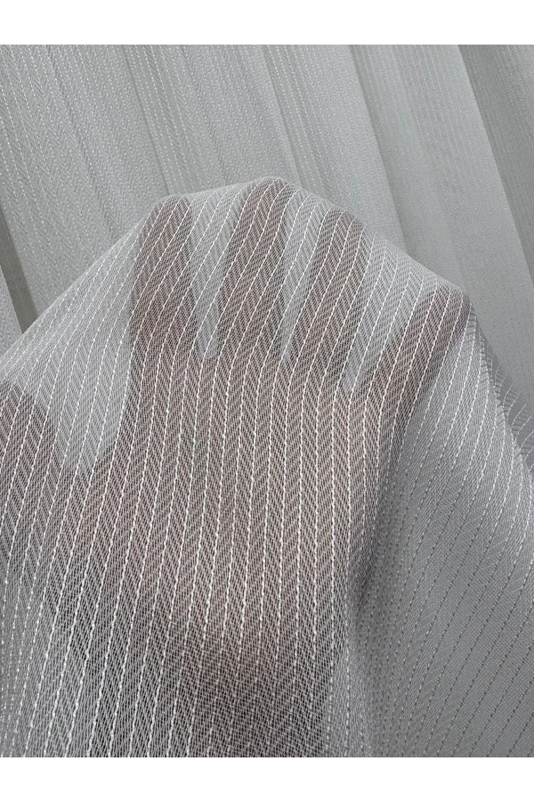 NİVEMESHOME NEW GENERATION FISH SCALE V-101 1/2.5 BATTERY-POWERED TULLE CURTAIN