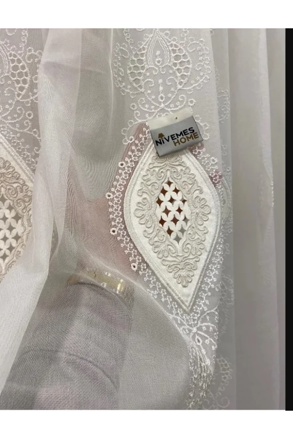 NİVEMESHOME NEUES BODEN MUSTER 1/3 DICHTEN HAUFEN VORHANG APM