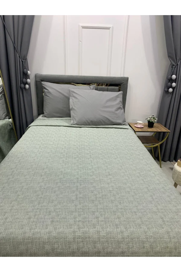NİVEMESHOME YEŞİL 200X230 TEK PİKE ÖRTÜSÜ ÇİFT KİŞİLİK