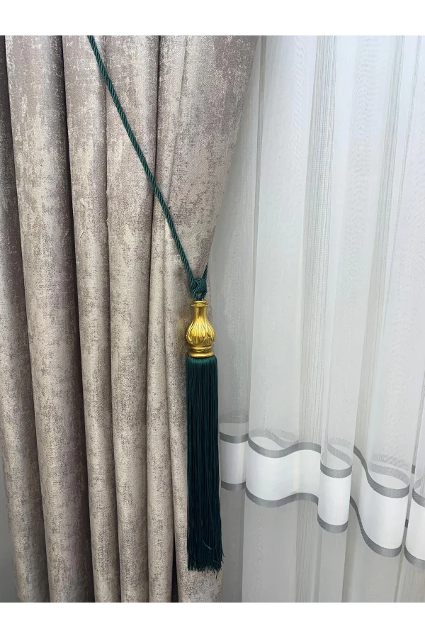 NİVEMESHOME زمرد أخضر بساتين الذهب مزخرفة تجميع السقف الظهرية