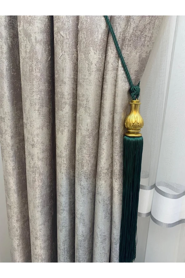 NİVEMESHOME زمرد أخضر بساتين الذهب مزخرفة تجميع السقف الظهرية