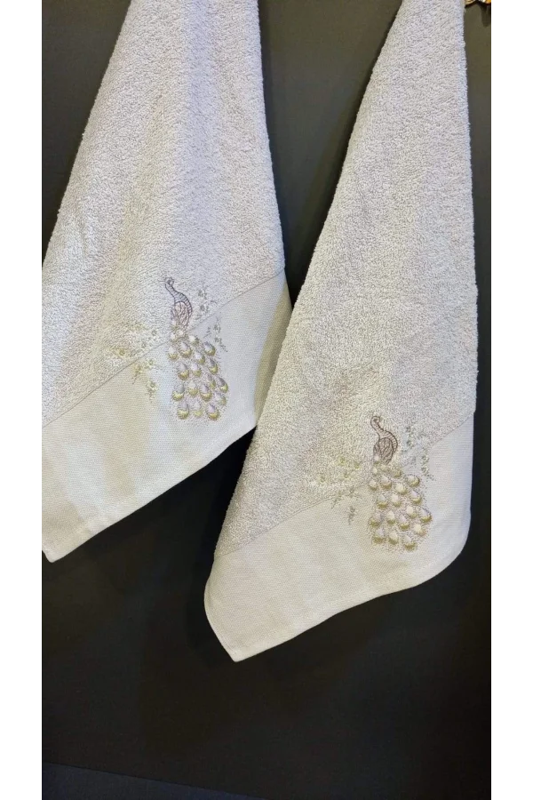 TOALLA DE CARA PAULINA GRİS 50*85 NAVIDEÑA