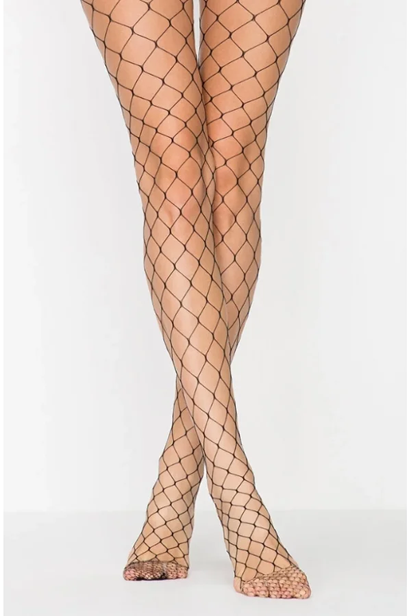 PANTALONE LUNGO CON CALZE NERE L-X L