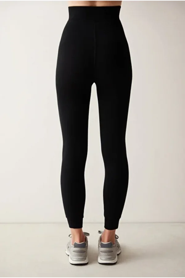 PENTİ FLUFFY THERMAL LEGGINGS BLACK L-XL