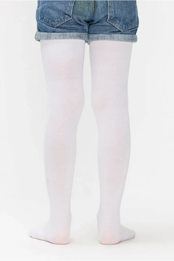 PENTI PRETTY EXTRA COTTON CALZA PANTALONCINO BIANCO 11-13 ANNI