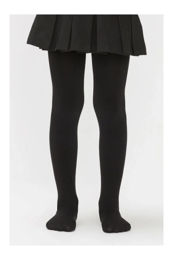 PENTÌ PRETTY EXTRA COTTON CALZE CULOTTE NERE 4-5 ANNI
