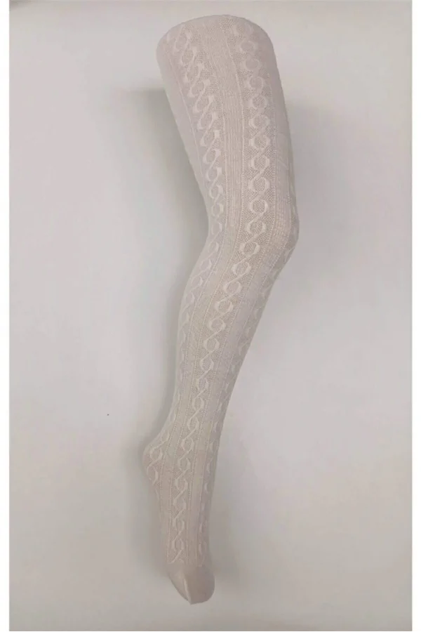 PENTI PRETTY KARINA CALZE COLLANT VANIGLIA 6-8 ANNI