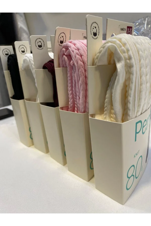 PENTİ PRETTY KNIT 80 DEN KÜLOTLU ÇORAP SİYAH 9-10 YAŞ