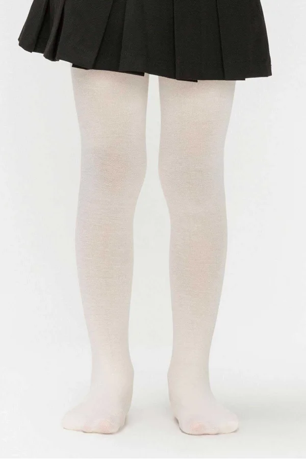PENTİ PRETTY MICRO 40 WHITE TIGHTS SOCKS 6-8 YEARS