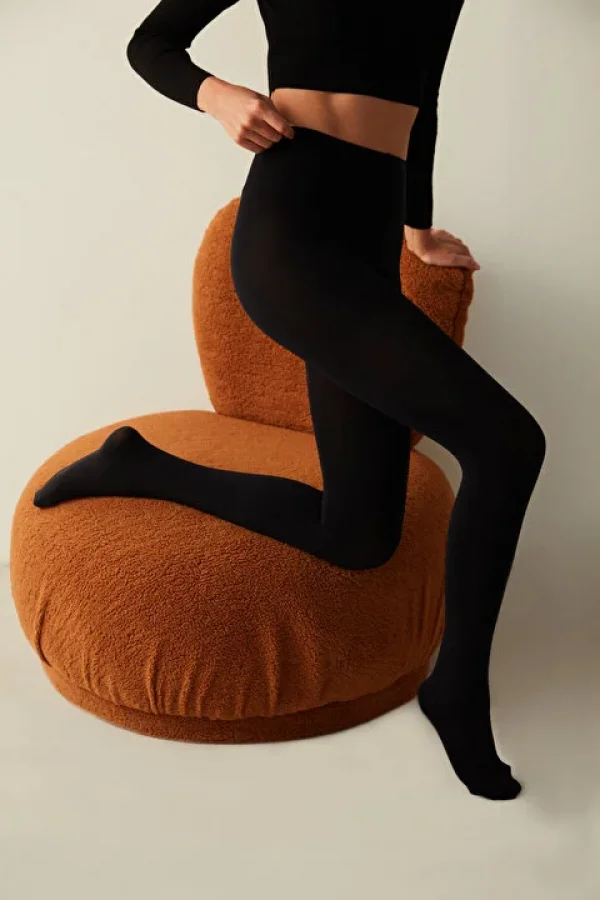 CALCETINES PANTY NEGROS PENTI MICRO 200