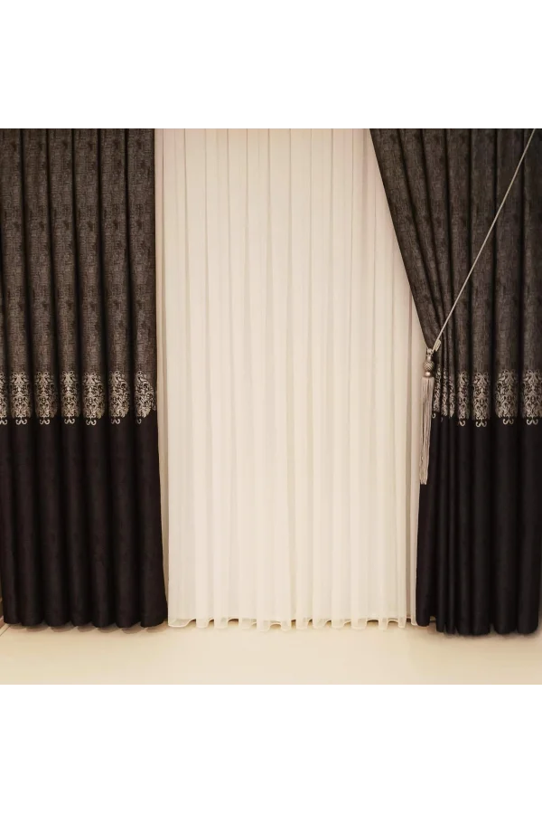 SERVI ANTHRAZIT 1/3 DICHT GESCHICHTETE FON PERDE APM