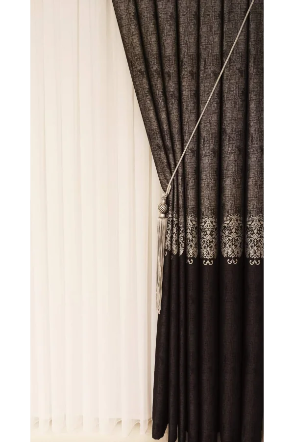 SERVI ANTHRAZIT 1/3 DICHT GESCHICHTETE FON PERDE APM