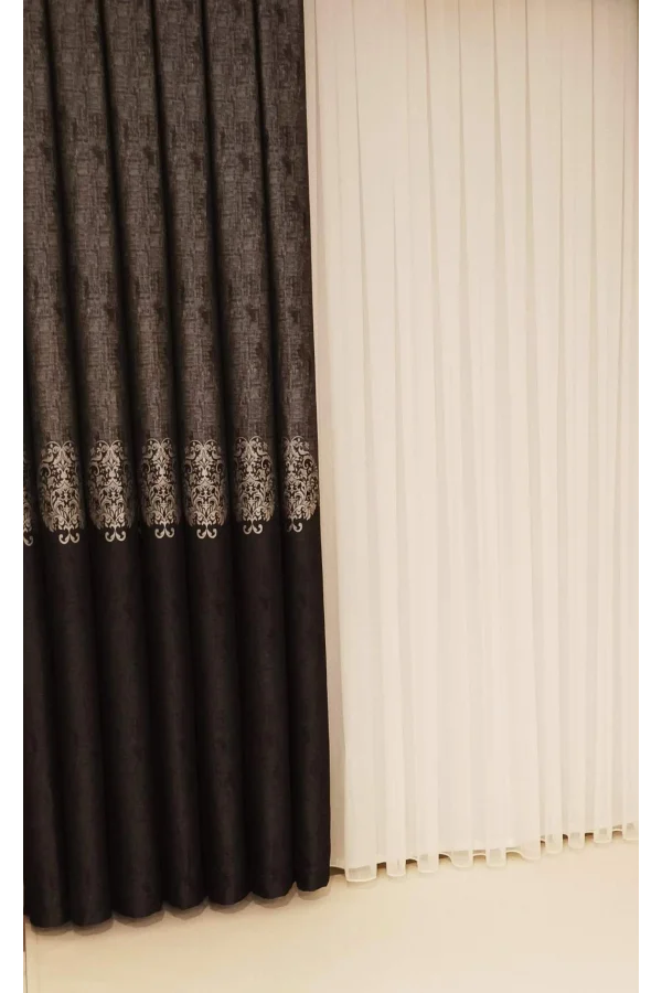 SERVI ANTHRAZIT 1/3 DICHT GESCHICHTETE FON PERDE APM