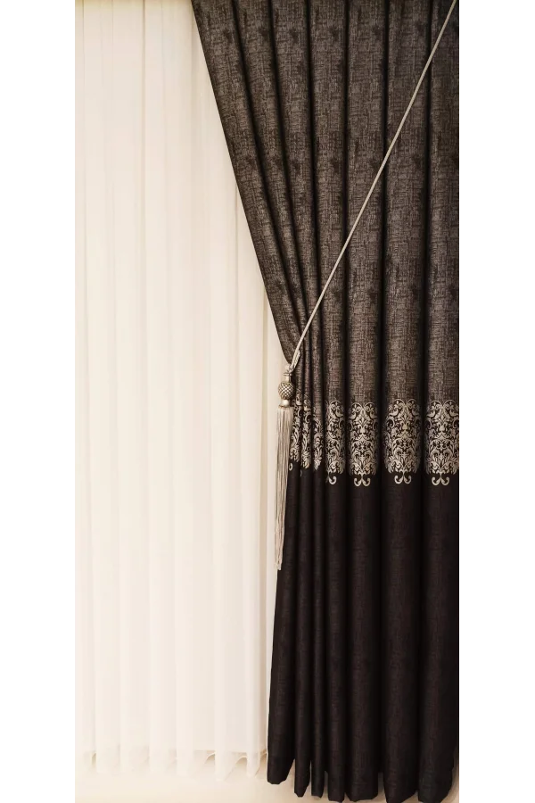 SERVI ANTHRAZIT 1/3 DICHT GESCHICHTETE FON PERDE APM