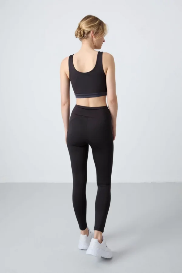 TOMMY LİFE T15BY-95334_1 KADIN KORSE-TAYT TAKIM SIYAH