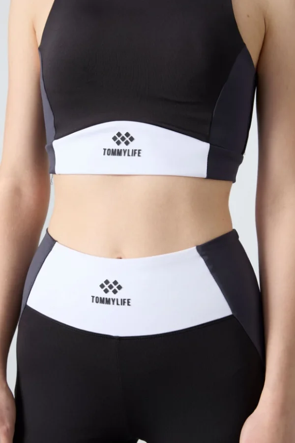 TOMMY LİFE T15BY-95334_1 KADIN KORSE-TAYT TAKIM SIYAH